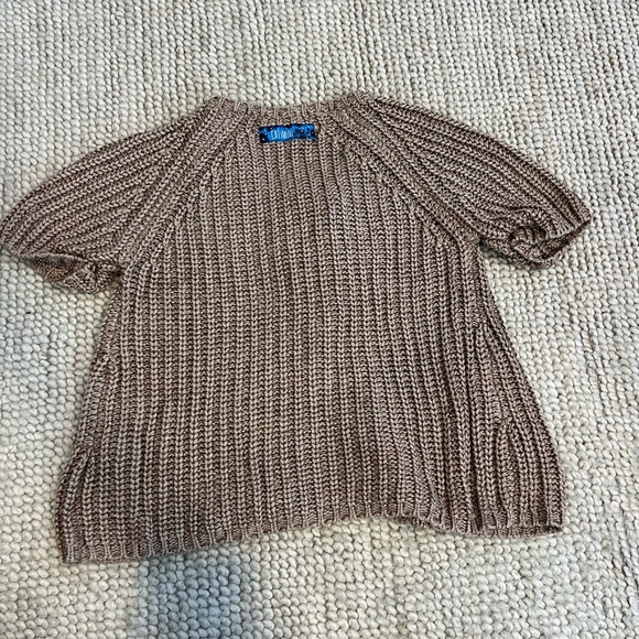 CATIMINI Metallic cardigan EUC. Sz. 8 - Picture 2 of 4